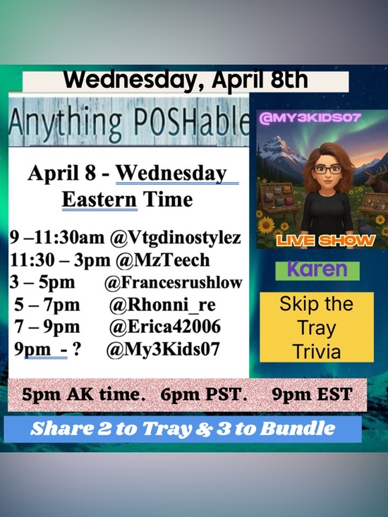 Accessories - FOLLOW FOR LIVE SHOW ANNOUNCEMENTS PLEASE CLICK & FOLLOW!